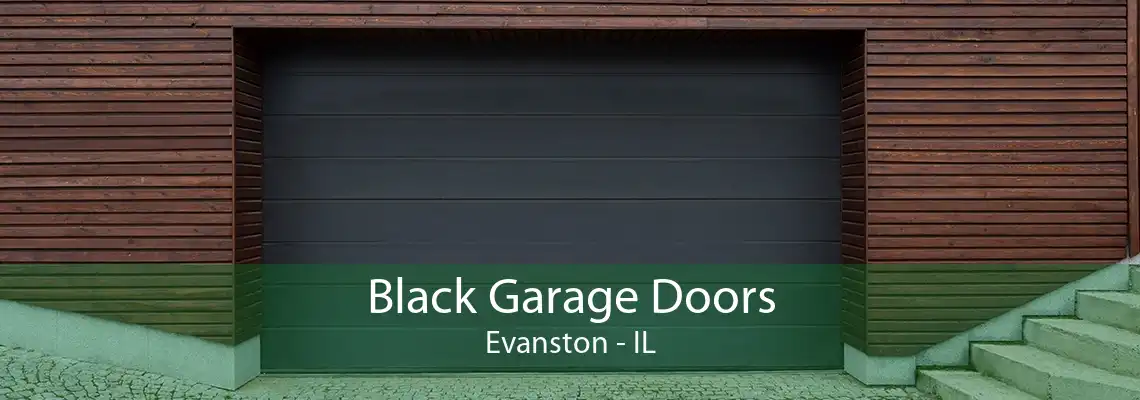 Black Garage Doors Evanston - IL