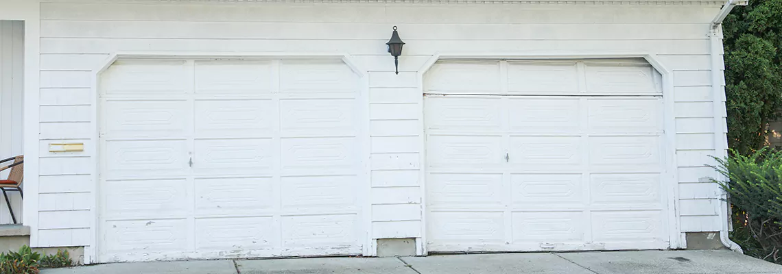 Roller Garage Door Dropped Down Replacement in Evanston, IL