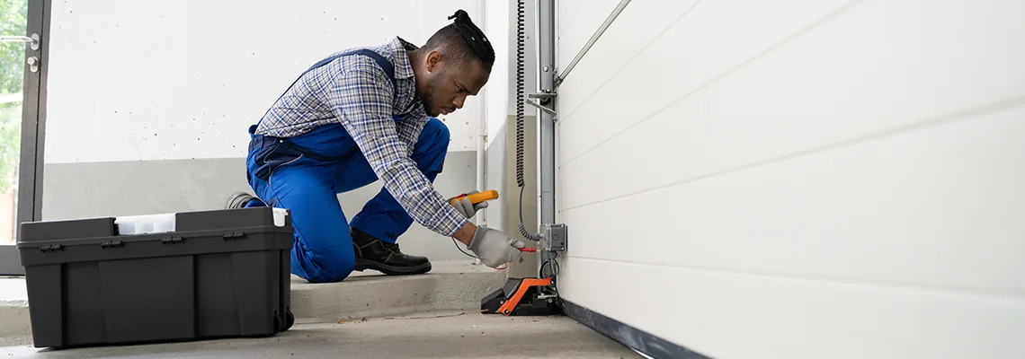 Garage Door Track Repair in Evanston, IL